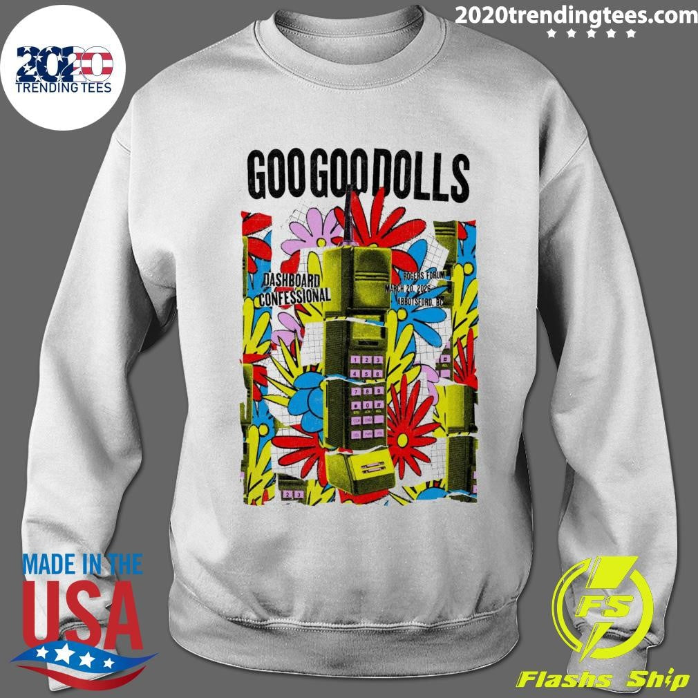 The Goo Goo Dolls March 20 2026 In Abbotsford BC Tour Shirt