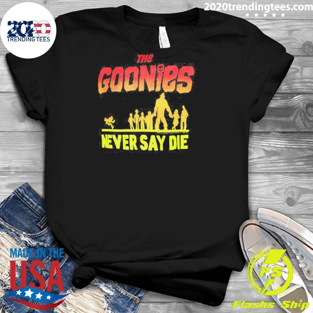 The Goonies Never Say Die Vintage Shirt