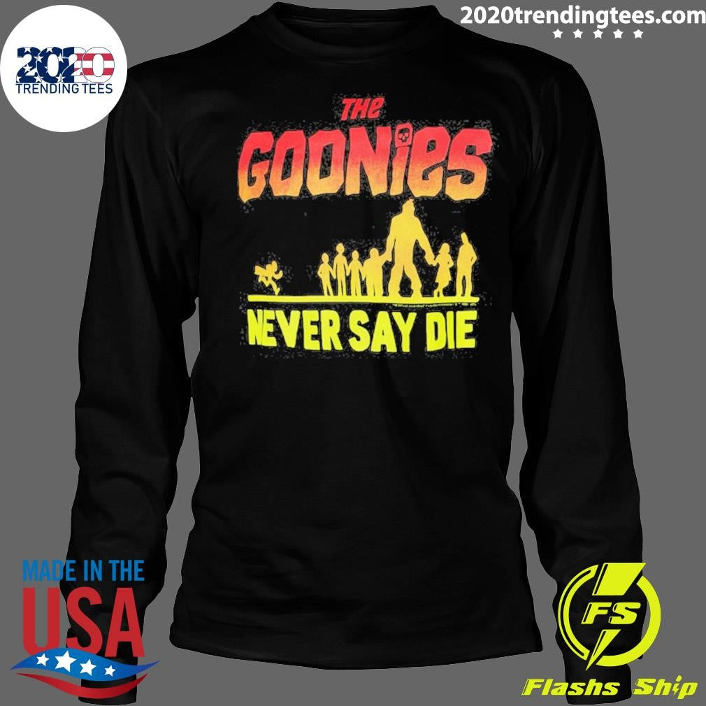 The Goonies Never Say Die Vintage Shirt