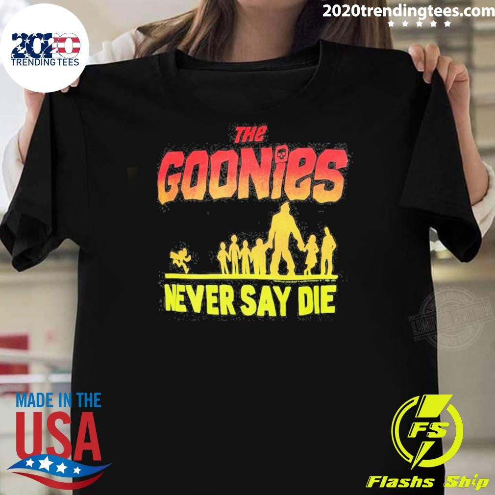 The Goonies Never Say Die Vintage Shirt
