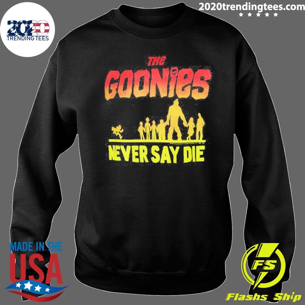 The Goonies Never Say Die Vintage Shirt