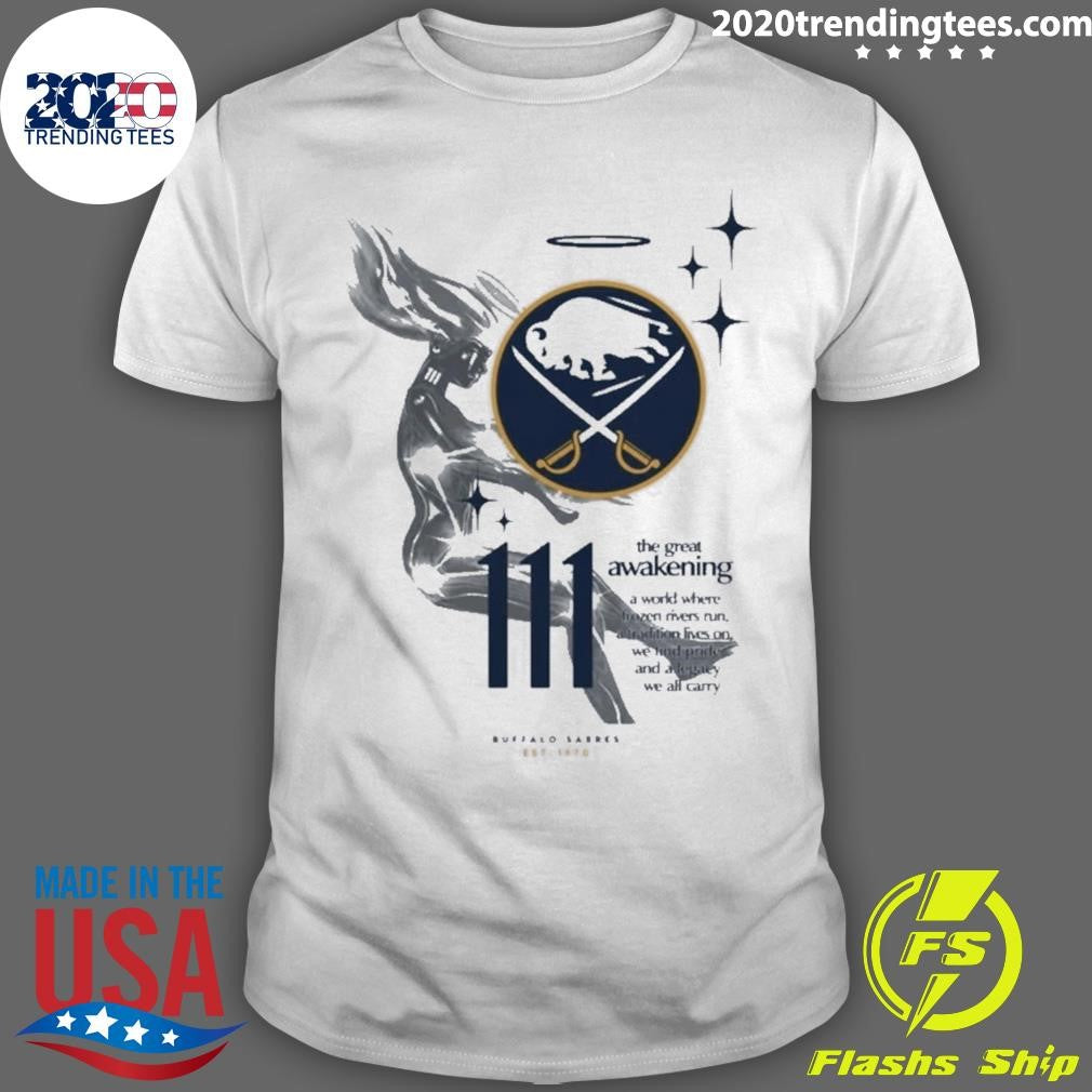 The Great Awakening Buffalo Sabres 111 New York 2026 Shirt