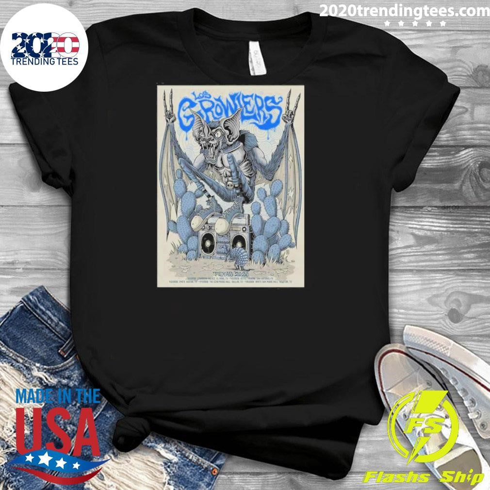 The Growlers 2026 Texas Shows Poster Shirt