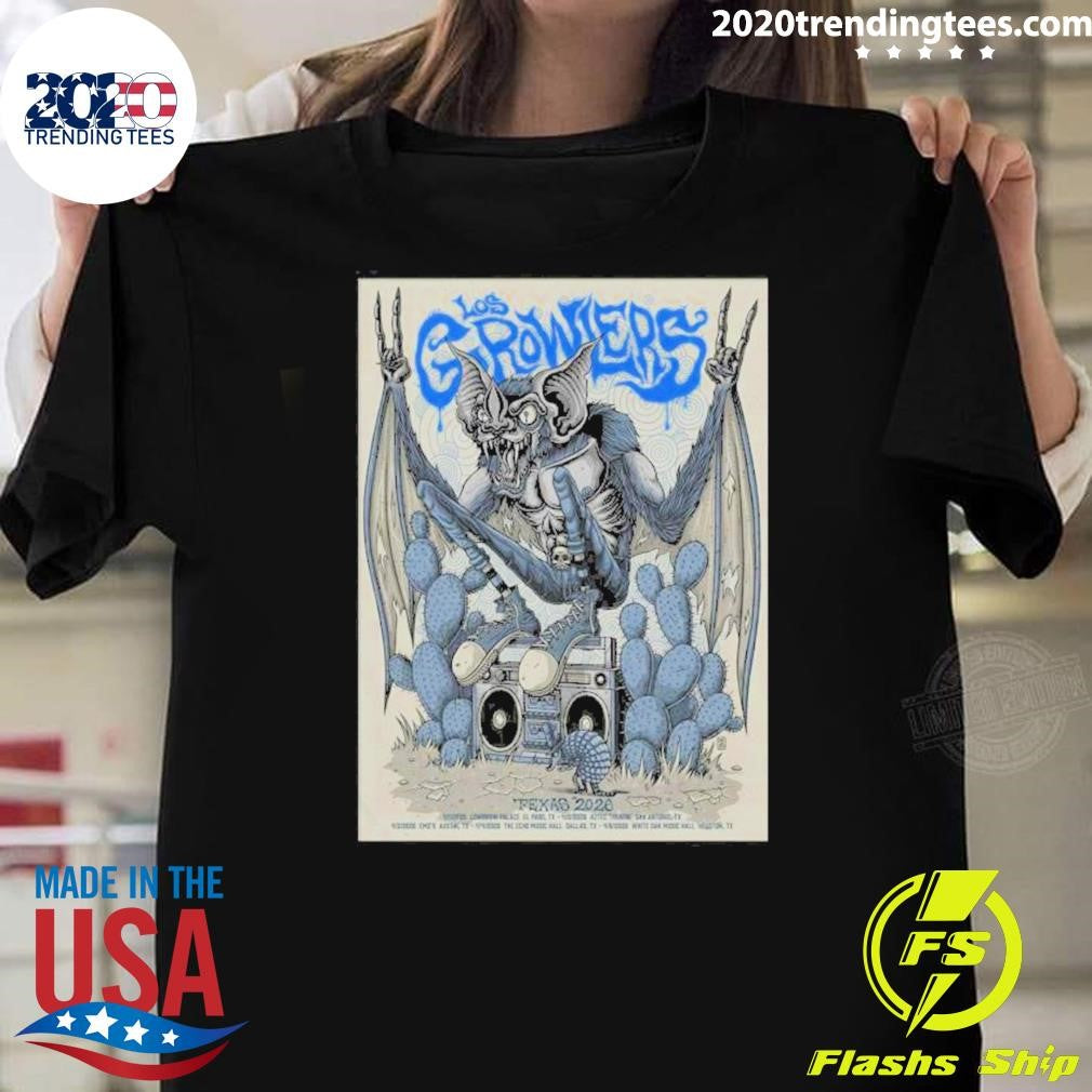 The Growlers 2026 Texas Shows Poster Shirt