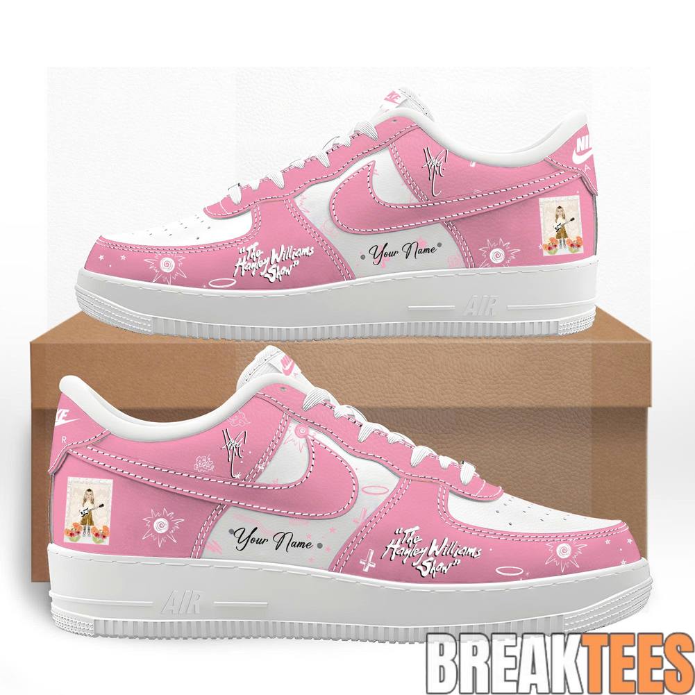 The Hayley Williams Show Tour 2026 Custom Air Force 1 Shoes