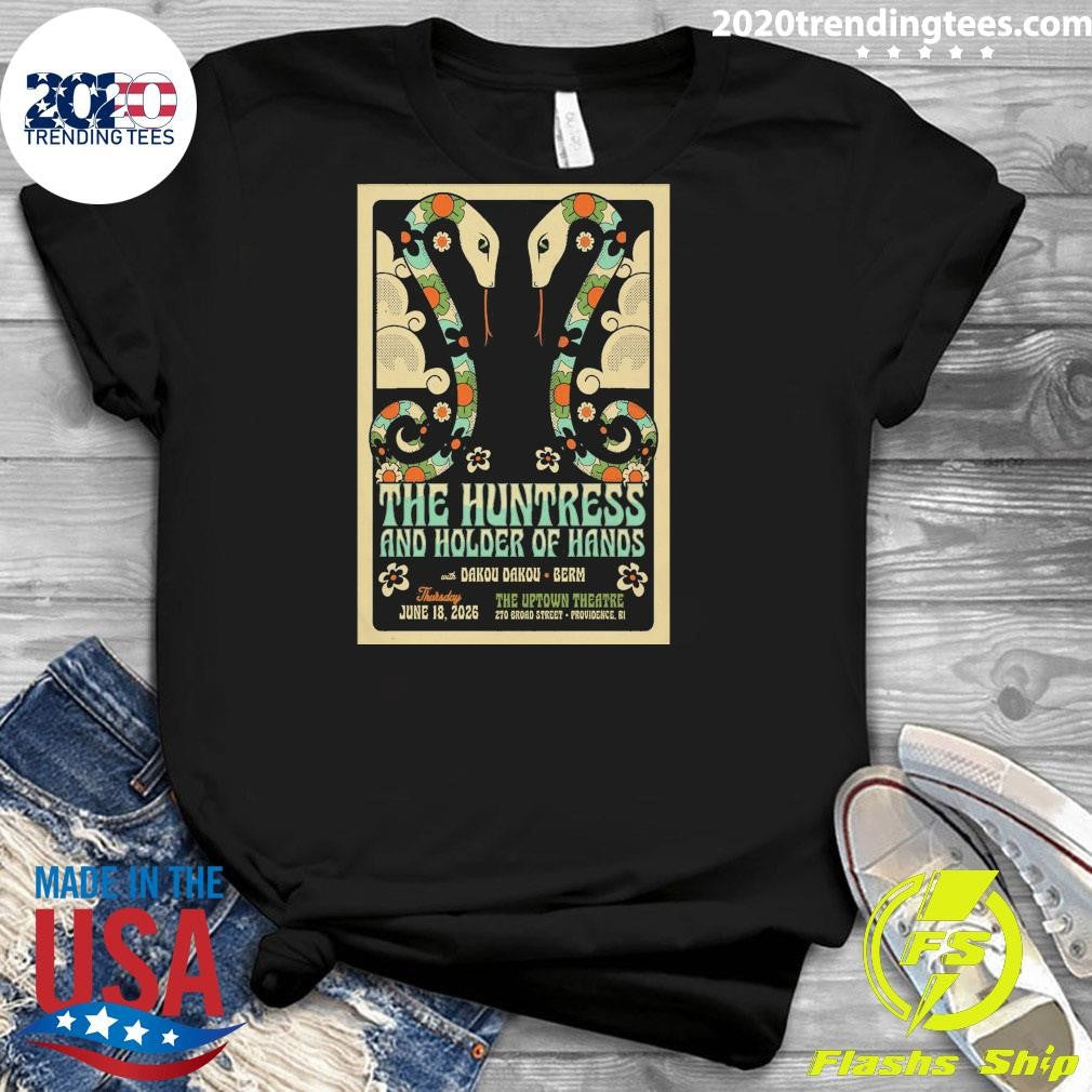 The Huntress And Holder Of Hands June 18, 2026 Providence RI Shirt