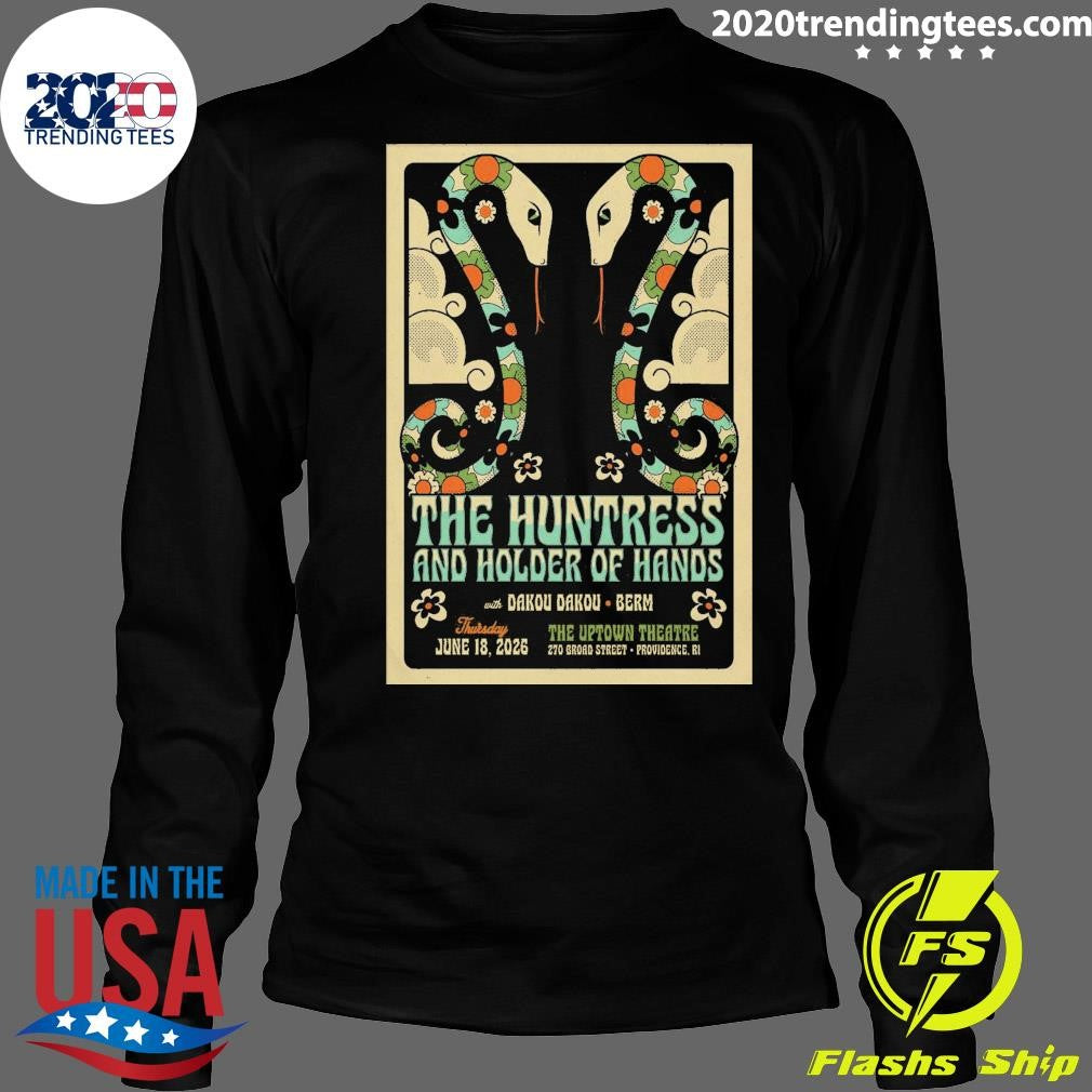 The Huntress And Holder Of Hands June 18, 2026 Providence RI Shirt