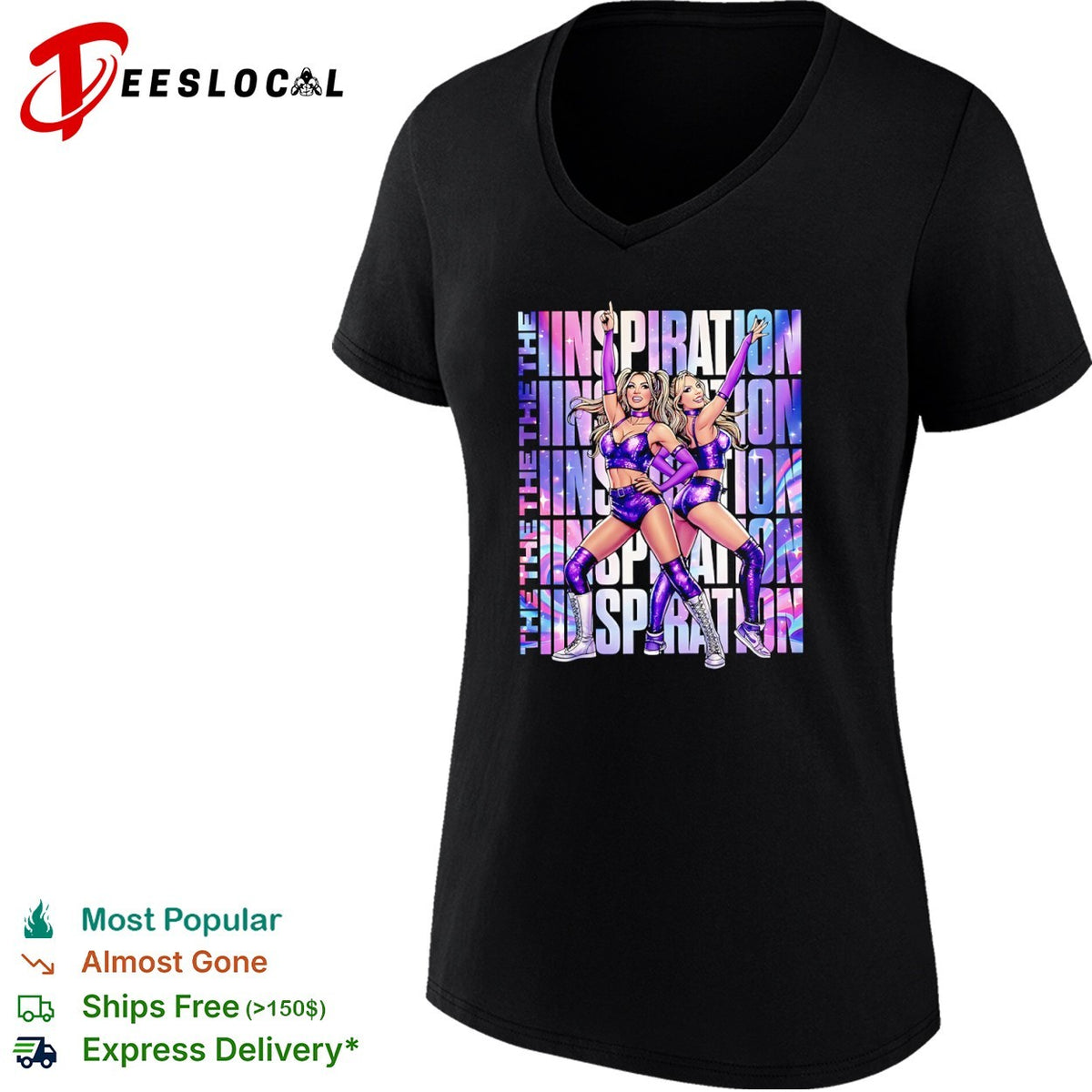 The IInspiration Cassie Lee Jessica McKay AEW shirt