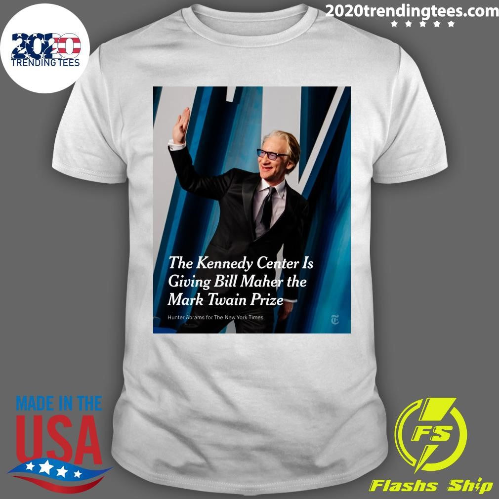 The Kennedy Center Is Giving Bill Maher the Mark Twain Prize Shirt