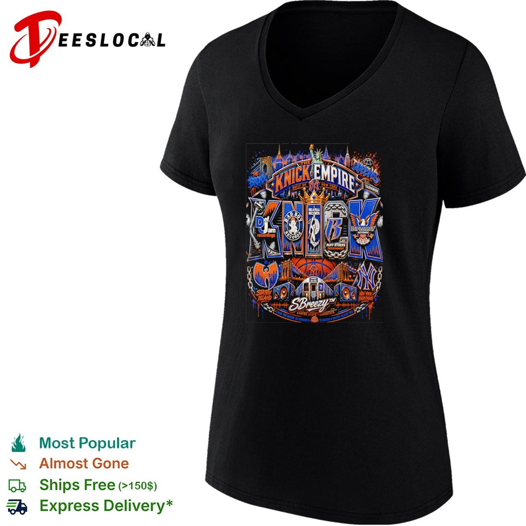 The Knick Empire New York Def Jam Bad Boy Roc-A-Fella Ruff Ryders Diplomat shirt