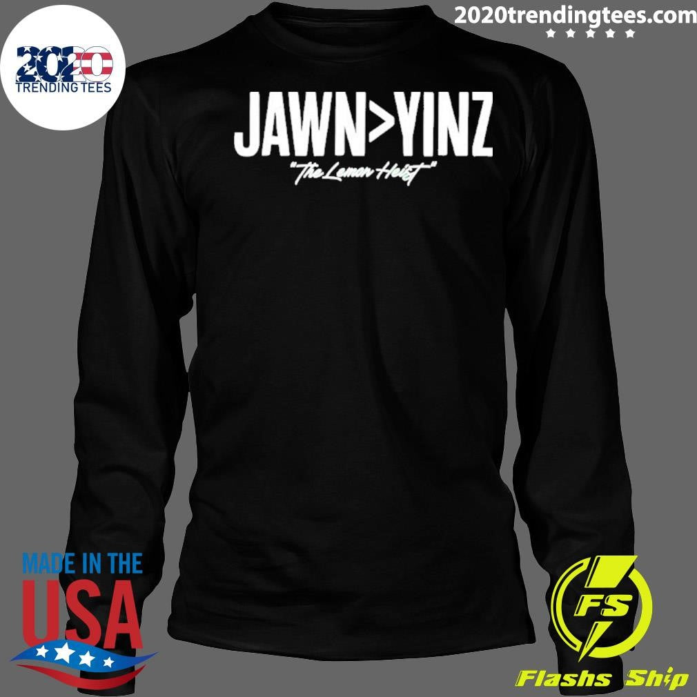 The Lemon Heist Makai Lemon Jawn Larger Yinz Shirt
