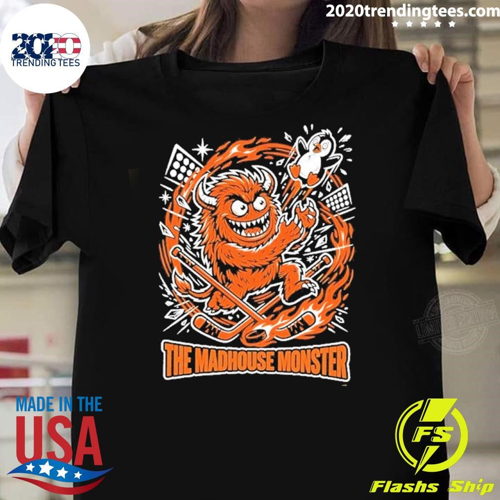 The Madhouse Monster Philadelphia Flyers Beat Pittsburgh Penguins Shirt