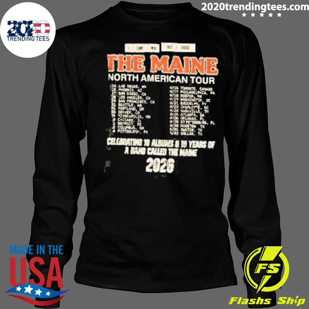 The Maine Tour 2026 Shirt