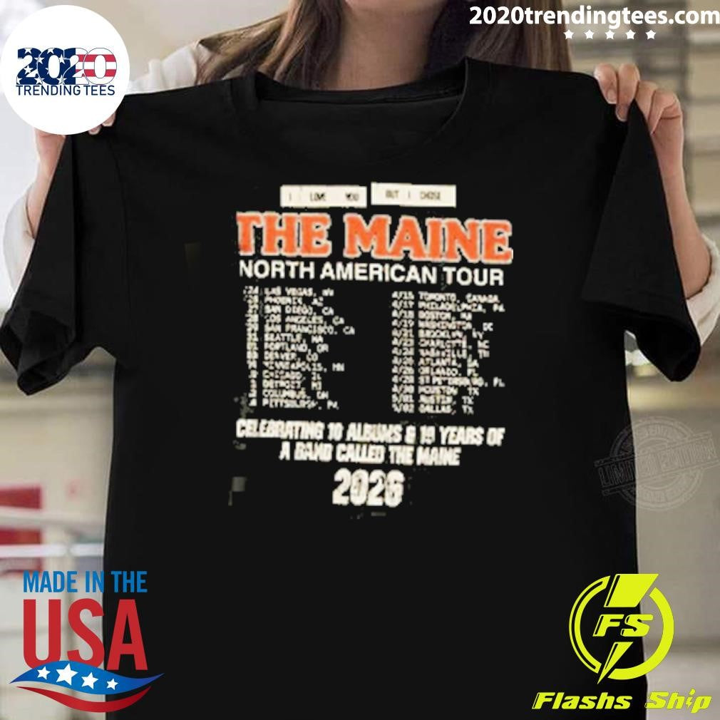 The Maine Tour 2026 Shirt