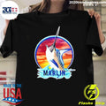 The Marlin Fish In Deep Sea Fishing Shirt