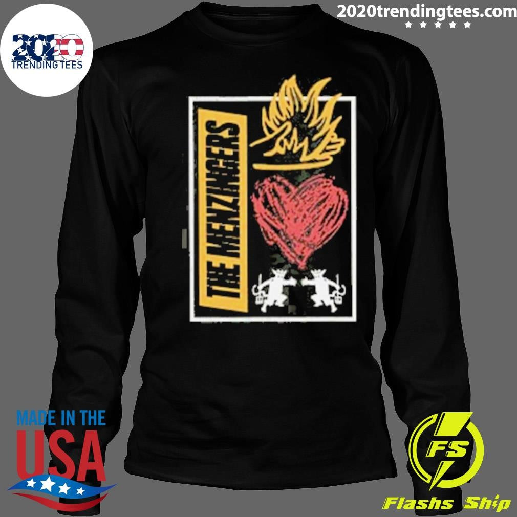 The Menzingers Heart Flame Shirt