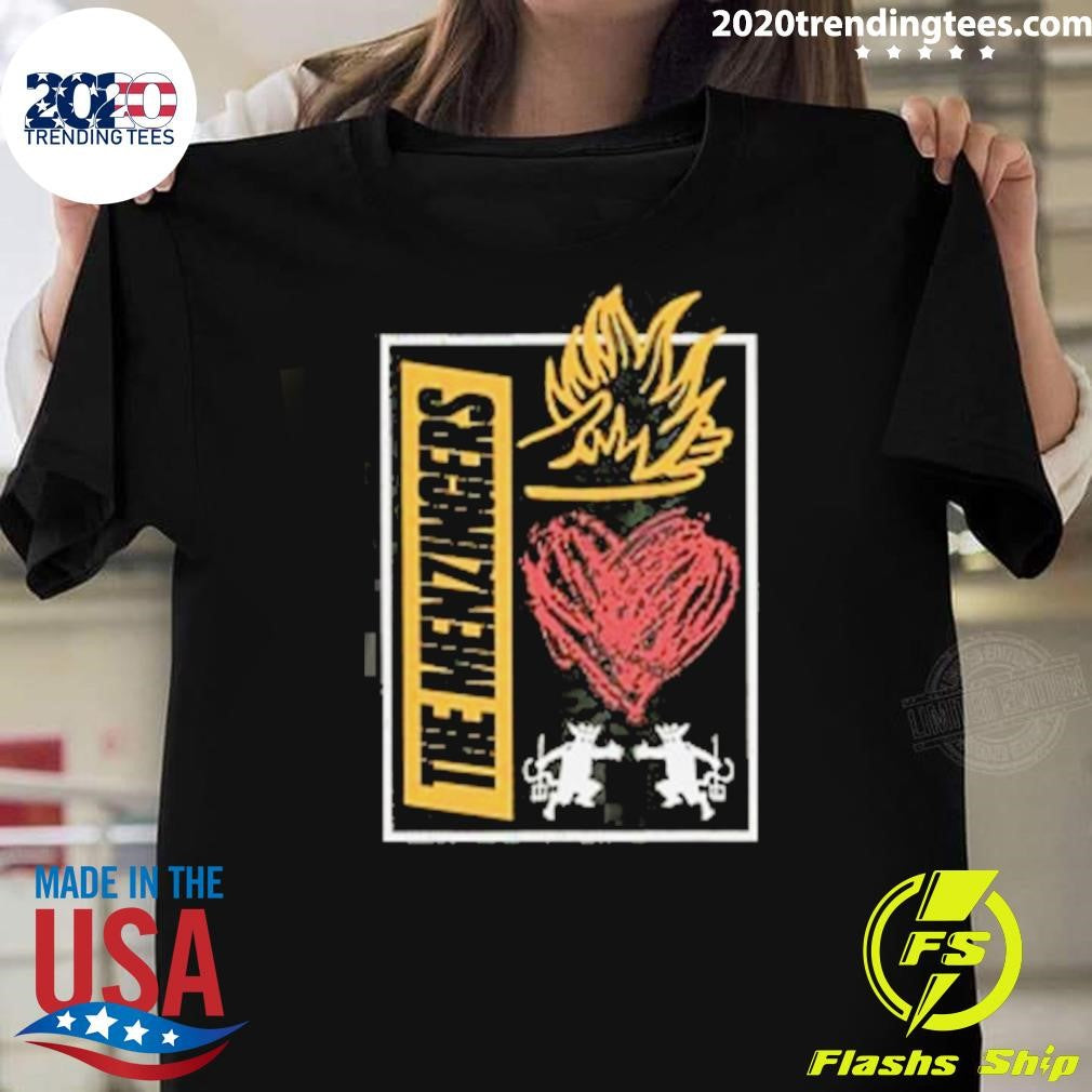 The Menzingers Heart Flame Shirt