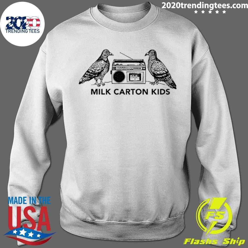 The Milk Carton Kids Boombox Bird Shirt