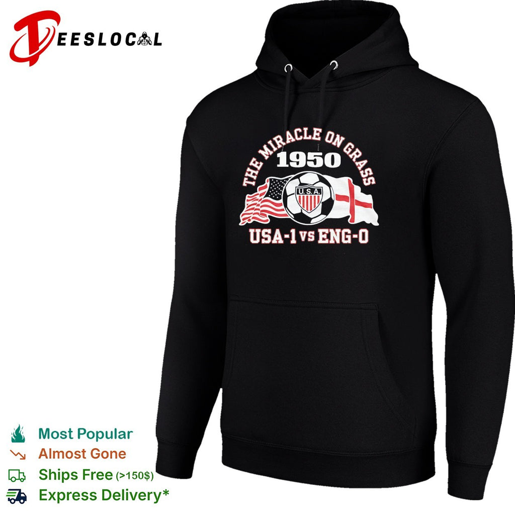 The Miracle on Grass 1950 USA 1 vs Eng 0 Soccer World Cup Match History shirt