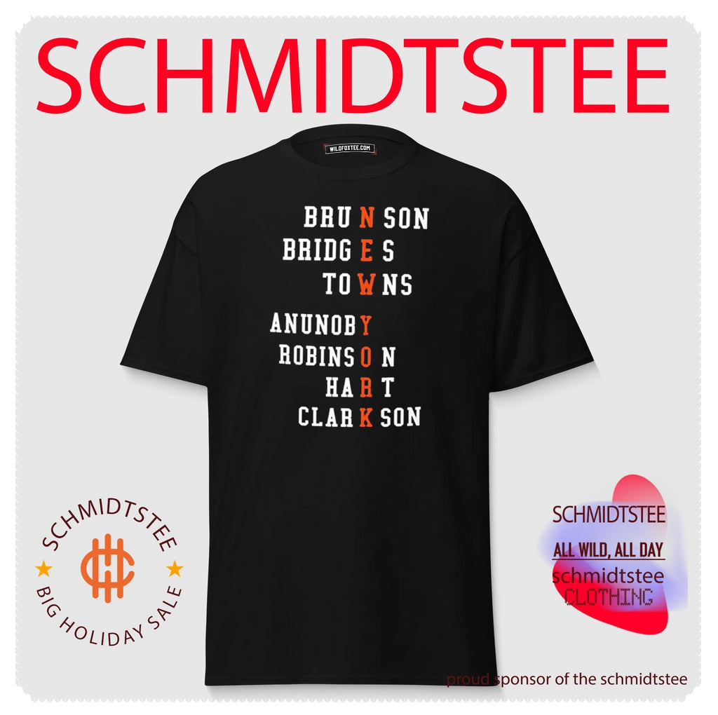 The New York Core Brunson Bridgers Towns player name shirt