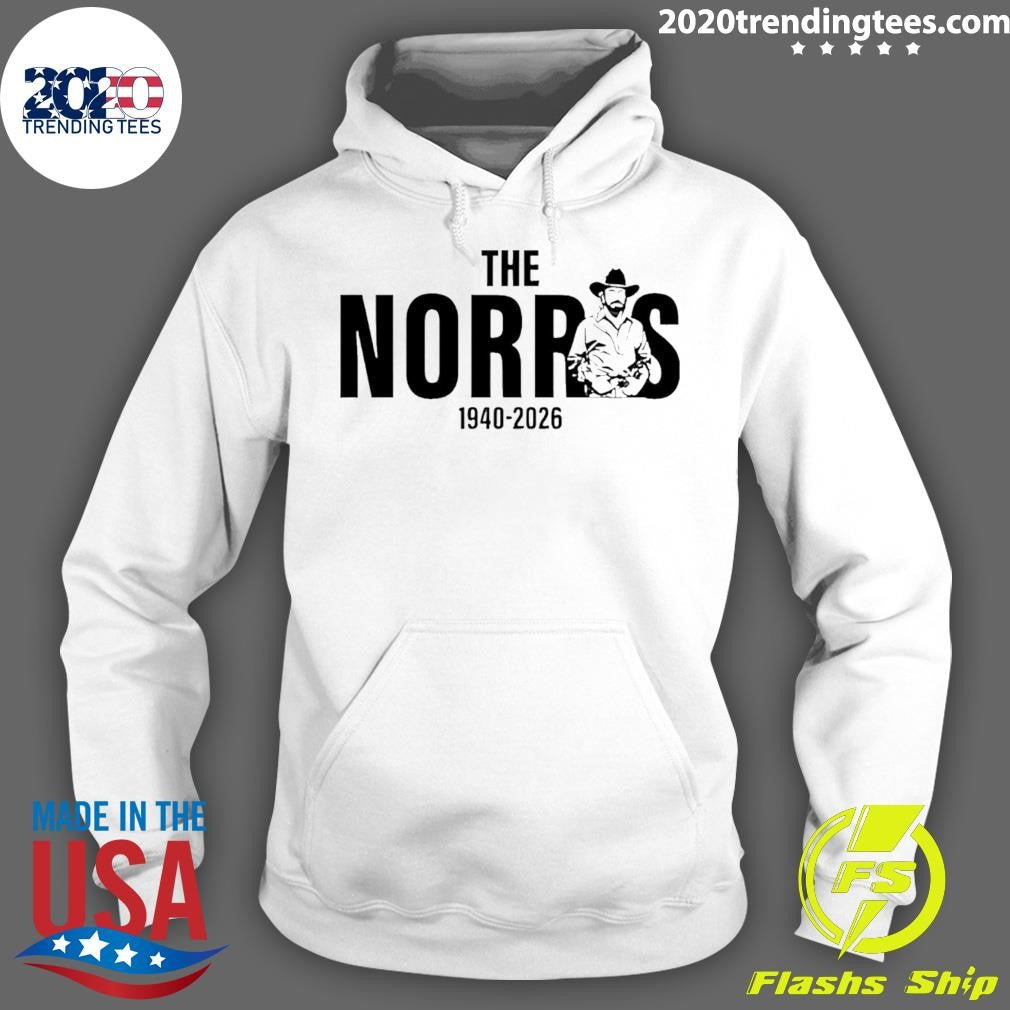 The Norris 1940-2026 Legend Portrait Chuck Norris Shirt