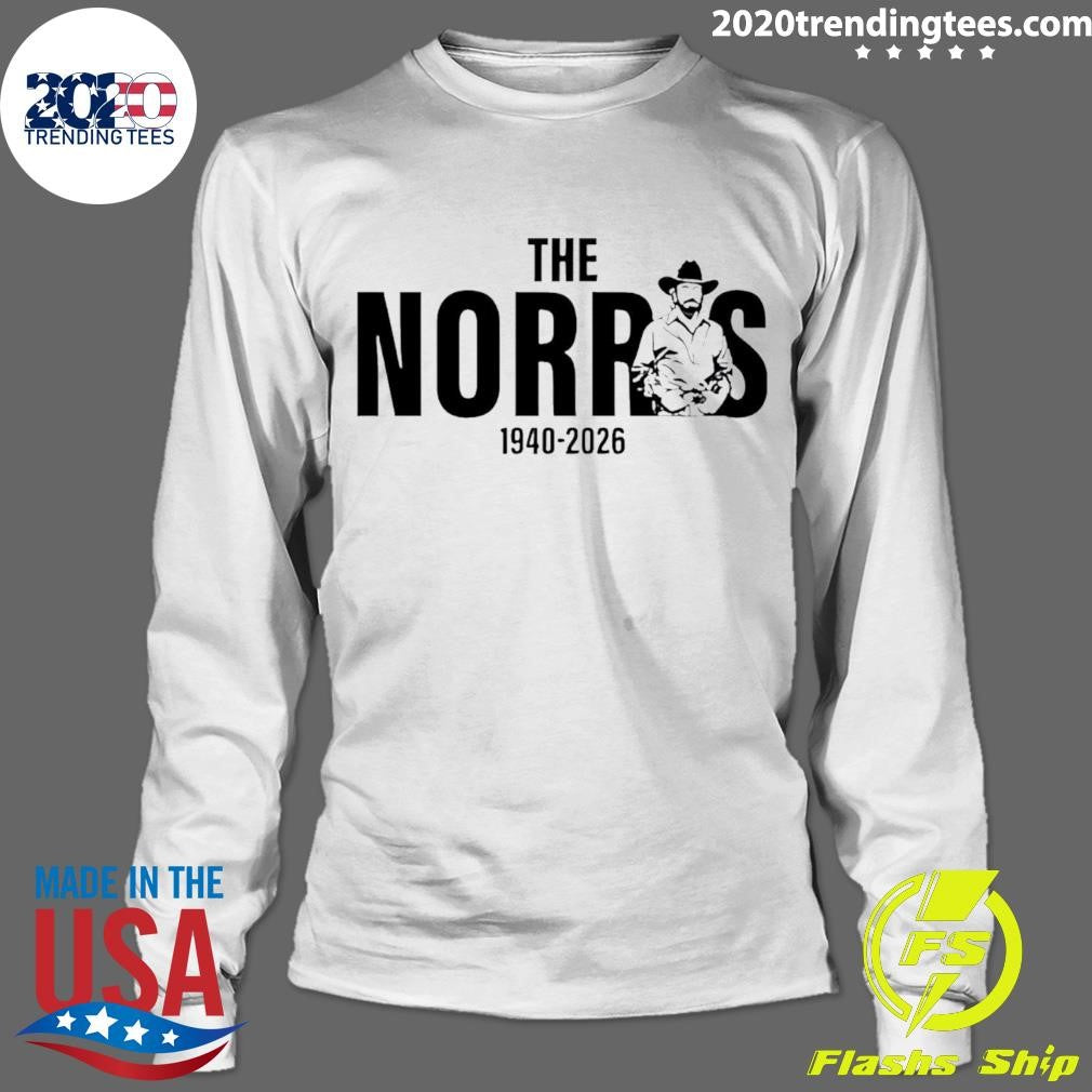 The Norris 1940-2026 Legend Portrait Chuck Norris Shirt