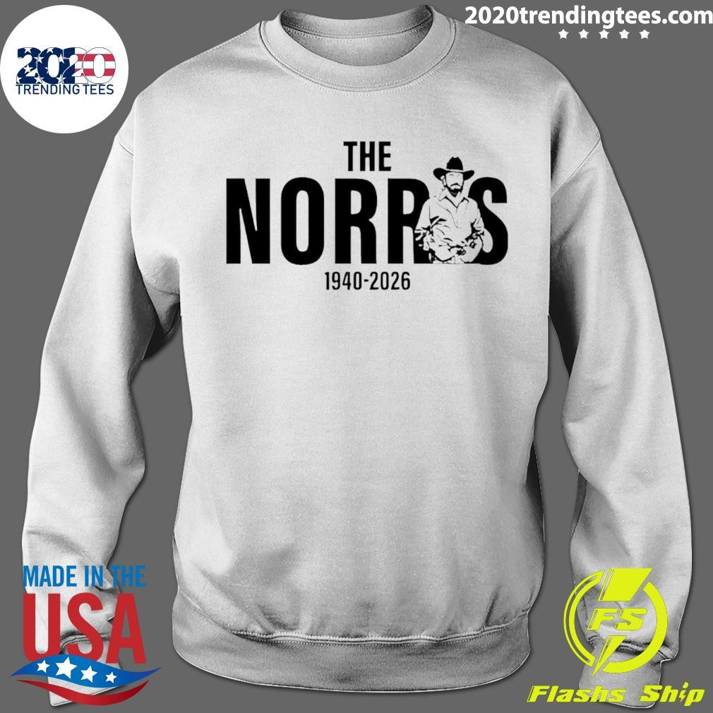 The Norris 1940-2026 Legend Portrait Chuck Norris Shirt