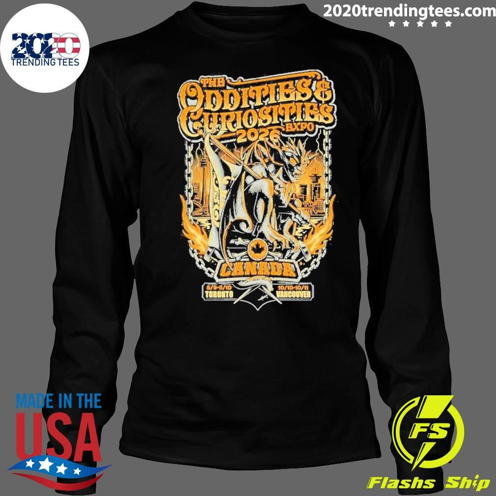 The Oddities & Curiosities Expo Toronto Ontario Canada May 9-10, 2026 Tee Shirt