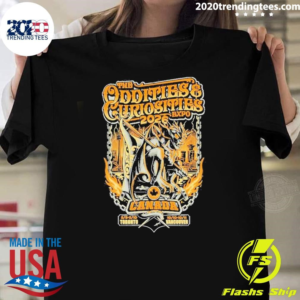 The Oddities & Curiosities Expo Toronto Ontario Canada May 9-10, 2026 Tee Shirt