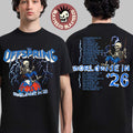 The Offspring Supercharged Worldwide 2026 Merch Swinging Skeleton 2026 Tour T-Shirt