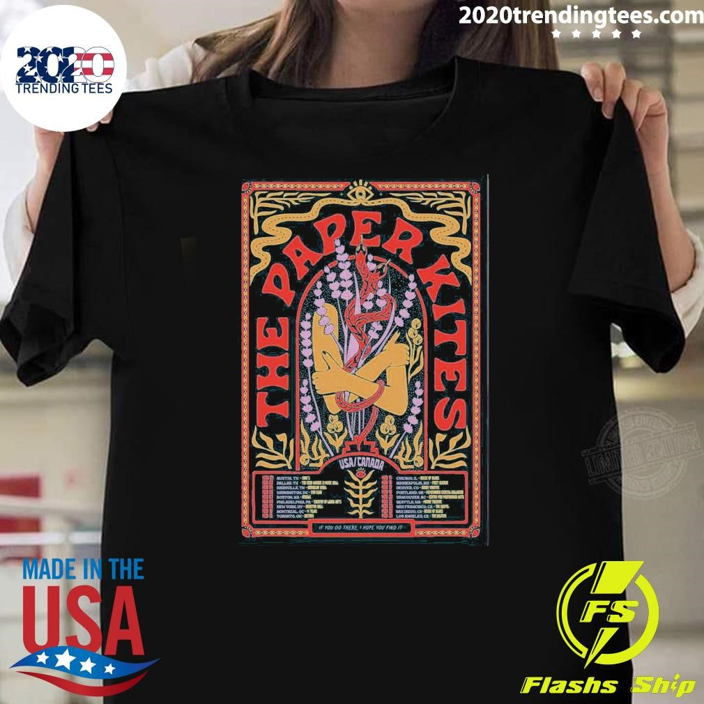 The Paper Kites USA Canada 2026 Shows Shirt