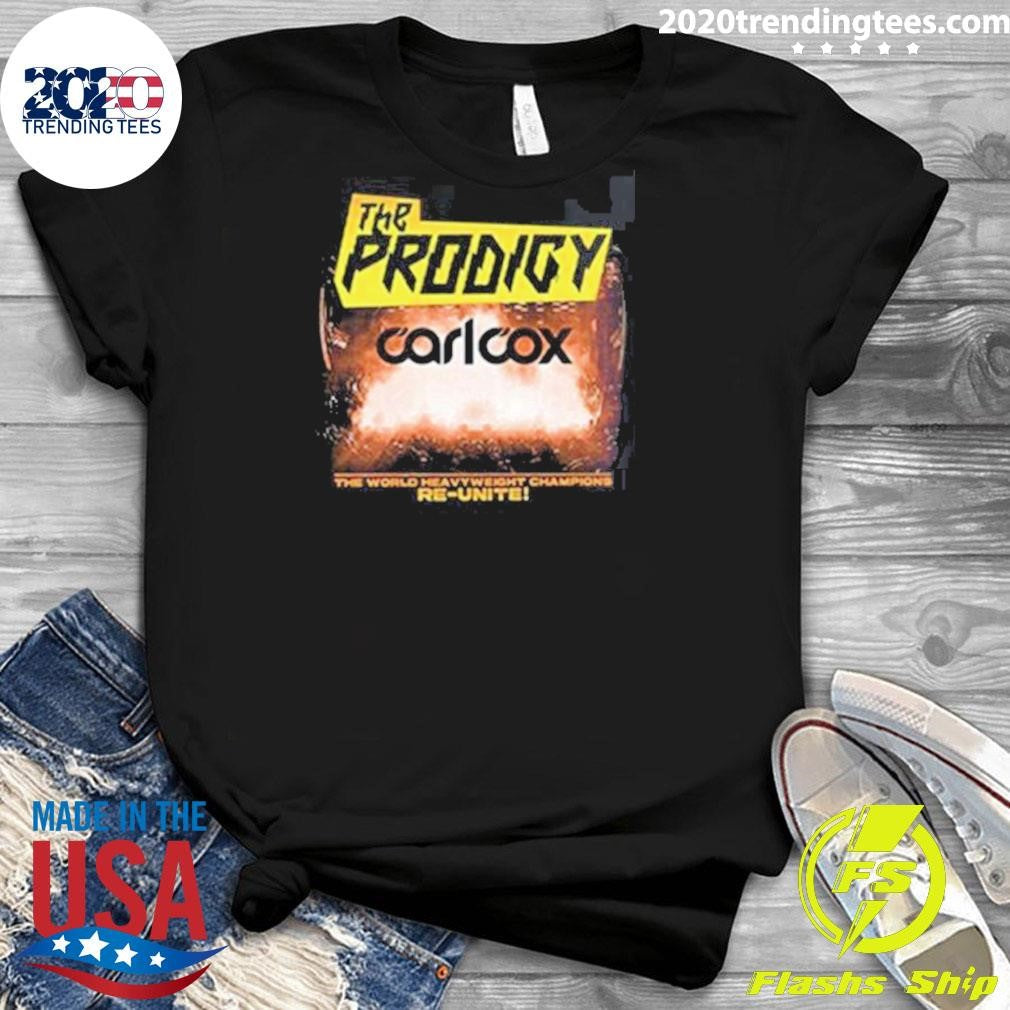 The Prodigy Warrior’s Dance UK And Ireland Arena Tour 2026 Merch The World Heavyweight Champions Reunite Shirt