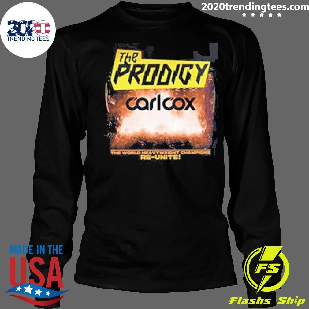 The Prodigy Warrior’s Dance UK And Ireland Arena Tour 2026 Merch The World Heavyweight Champions Reunite Shirt