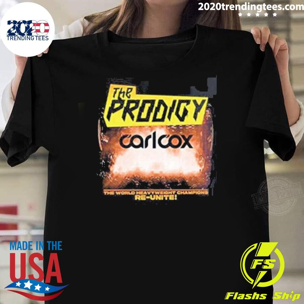 The Prodigy Warrior’s Dance UK And Ireland Arena Tour 2026 Merch The World Heavyweight Champions Reunite Shirt