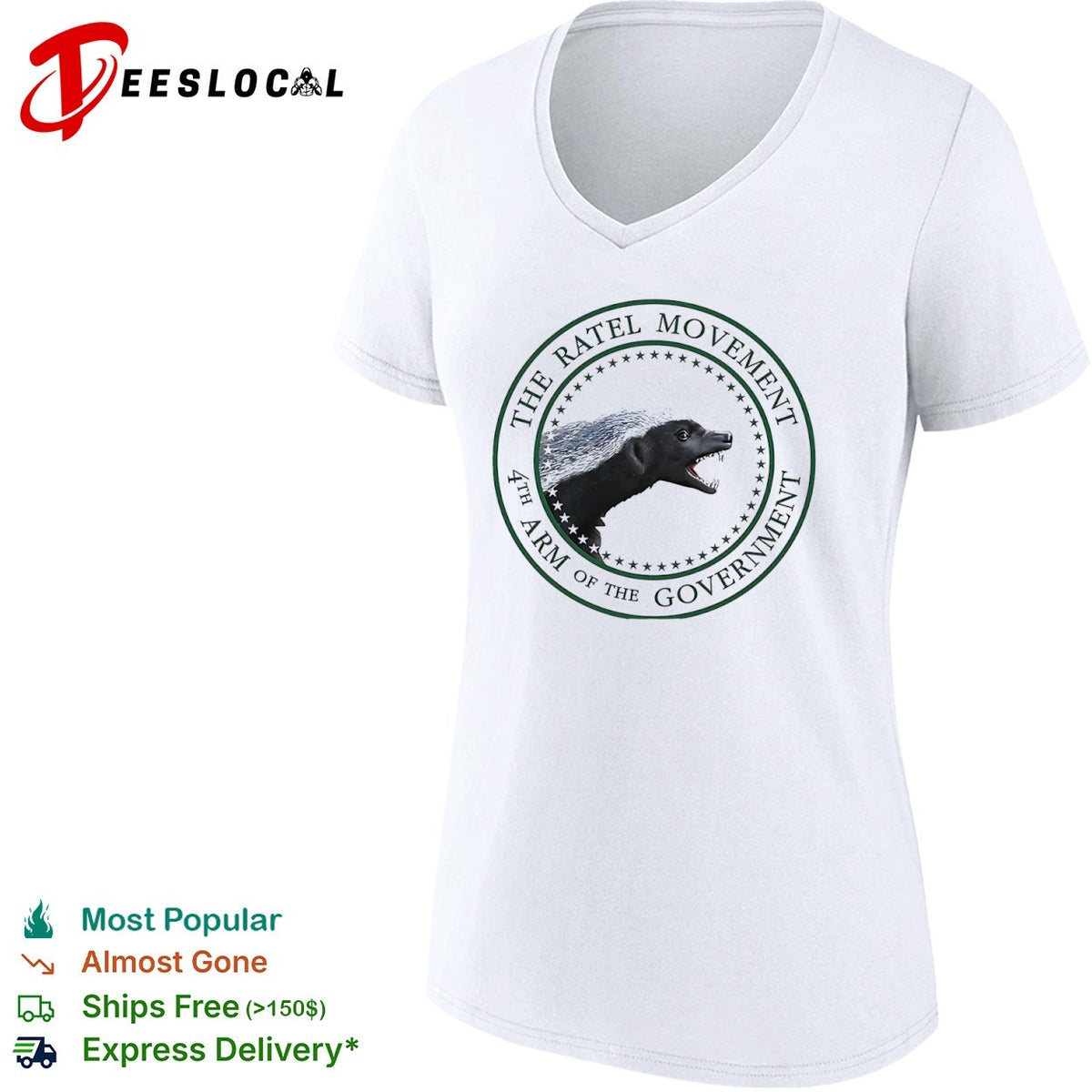 The Ratel Movement 4th arm of the government Honey shirt