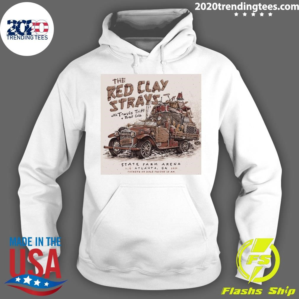 The Red Clay Strays With Travis Tritt Brent Cobb 11.13.2026 Atlanta, GA Shirt