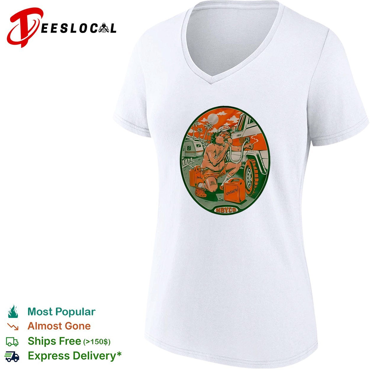The Red Clay Strays x Soundwaves Creative Hollywood Florida 2026 elipse shape shirt