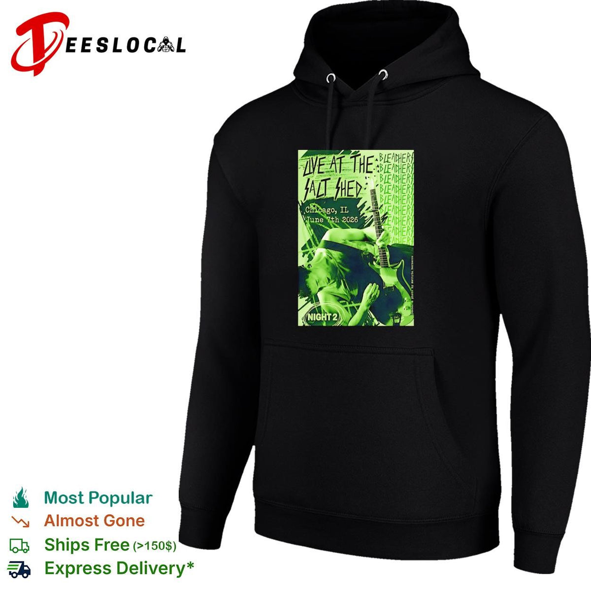 The Salt Shed in Chicago IL June 7th 2026 shirt