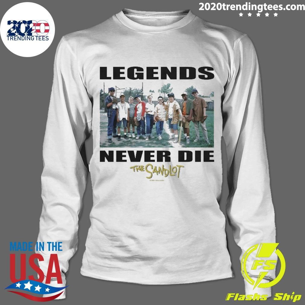 The Sandlot Legends Never Die Photo Shirt