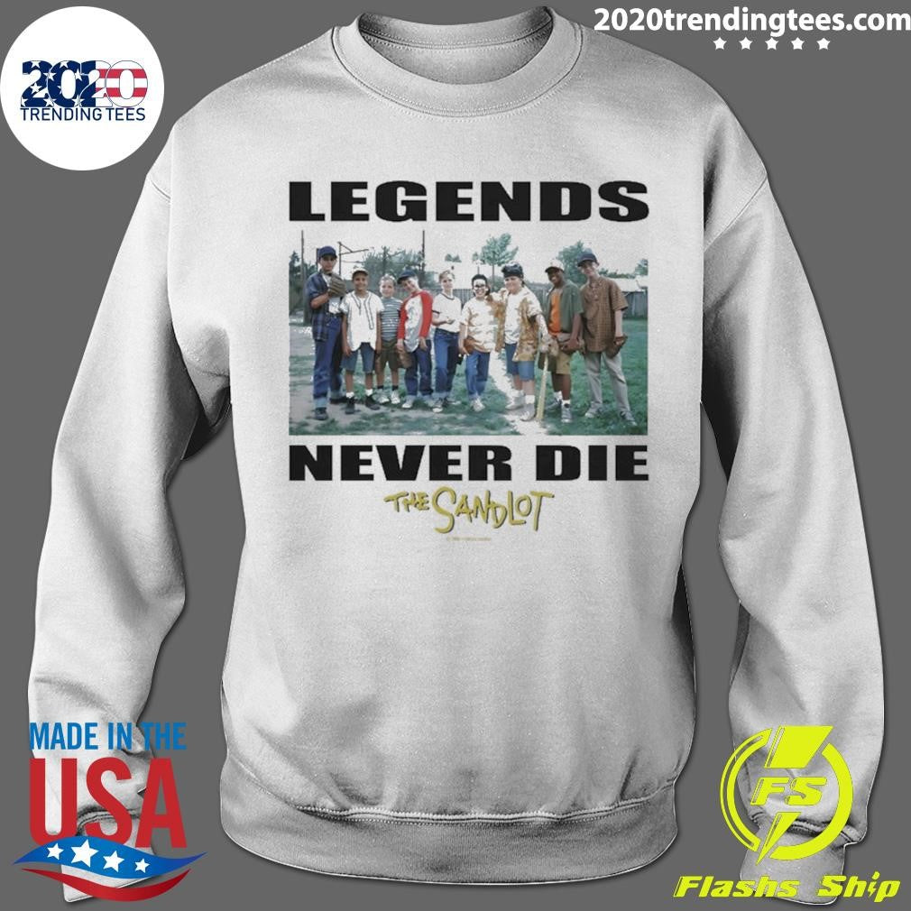 The Sandlot Legends Never Die Photo Shirt