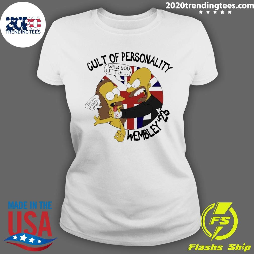The Simpsons Cult Of Personality Wembley ’23 Shirt