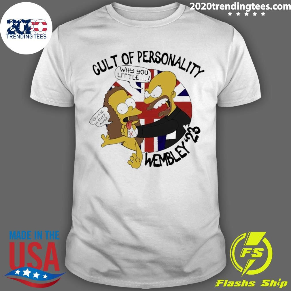 The Simpsons Cult Of Personality Wembley ’23 Shirt