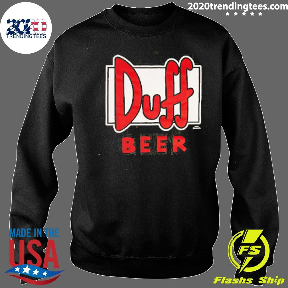 The Simpsons Duff Beer Shirt