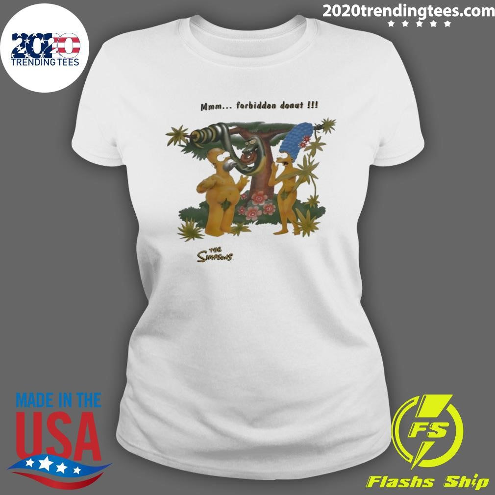 The Simpsons Forbidden Donut Shirt