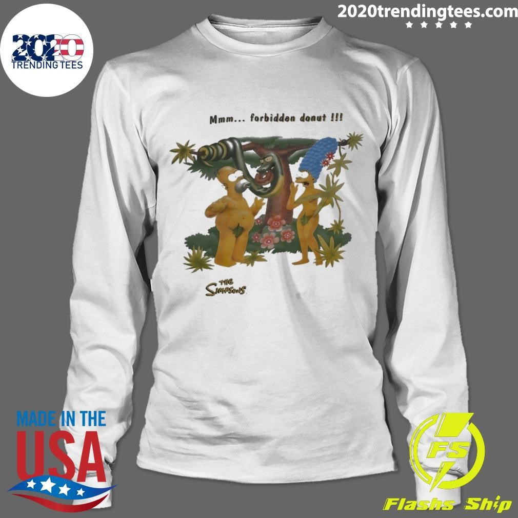 The Simpsons Forbidden Donut Shirt