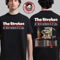 The Strokes Reality Awaits North America 2026 Tour Schedule Dates Two Sided T-Shirt