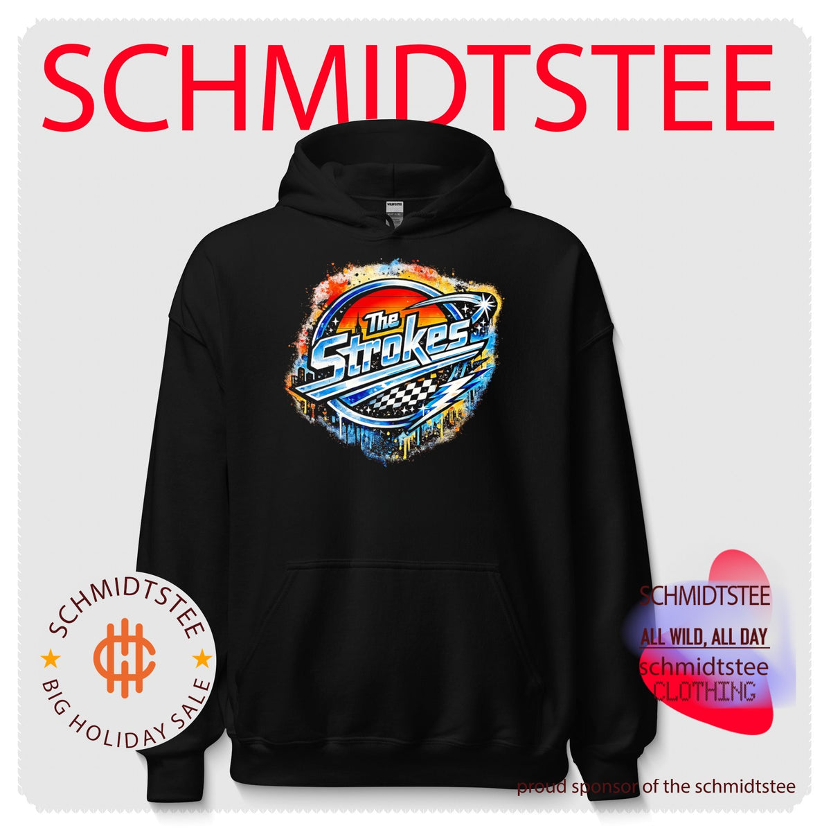 The Strokes rock band indie rock music band shirt