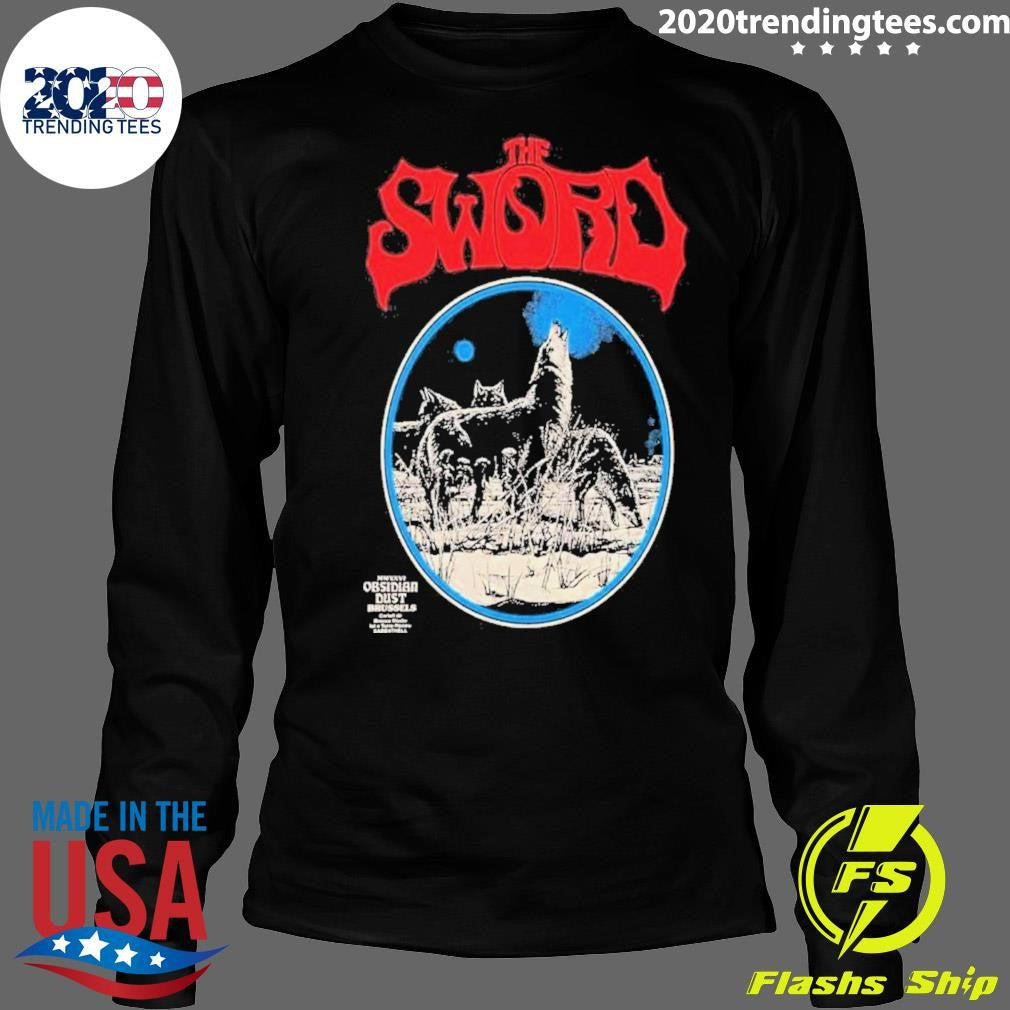 The Sword Brussels, Belgium May 17 2026 Poster Shirt