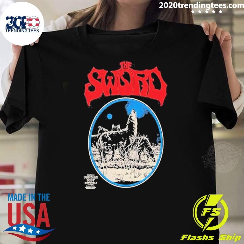 The Sword Brussels, Belgium May 17 2026 Poster Shirt