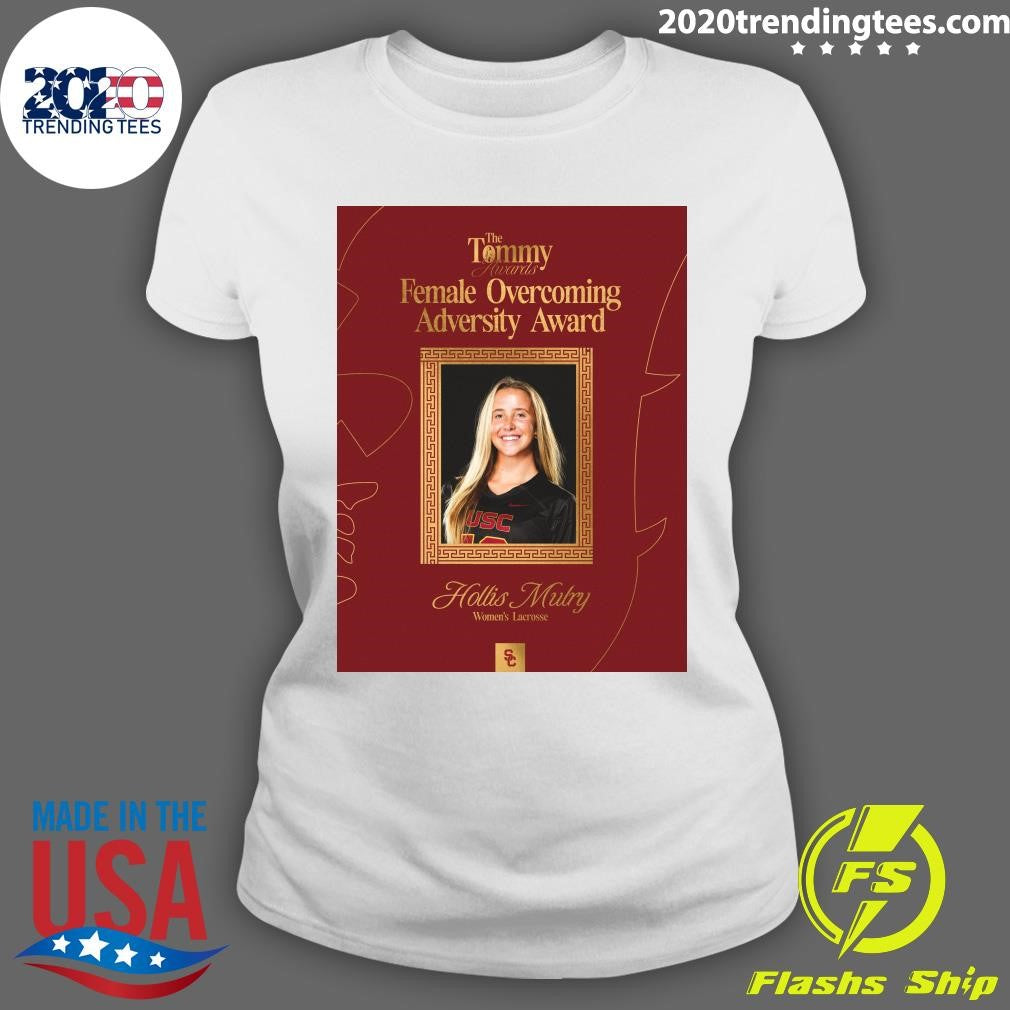 The Tommy Awards Female Overcoming Adversity Award USC Hollis Mutry Women’s Lacrosse Shirt